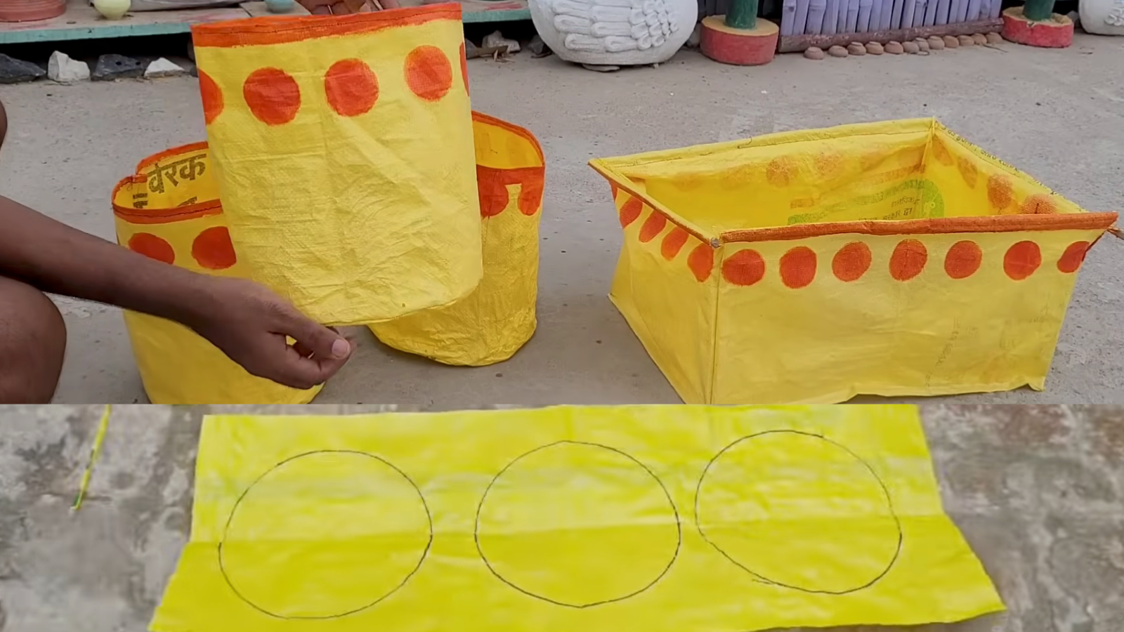 ghar par kaise banaye Grow bag