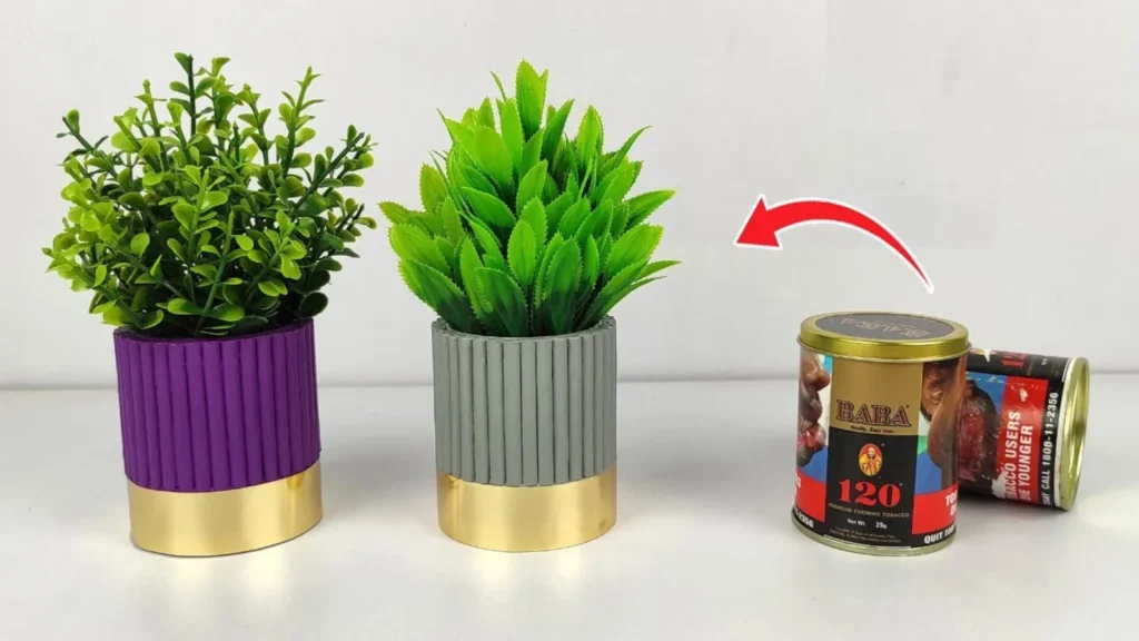 diy tin box planters