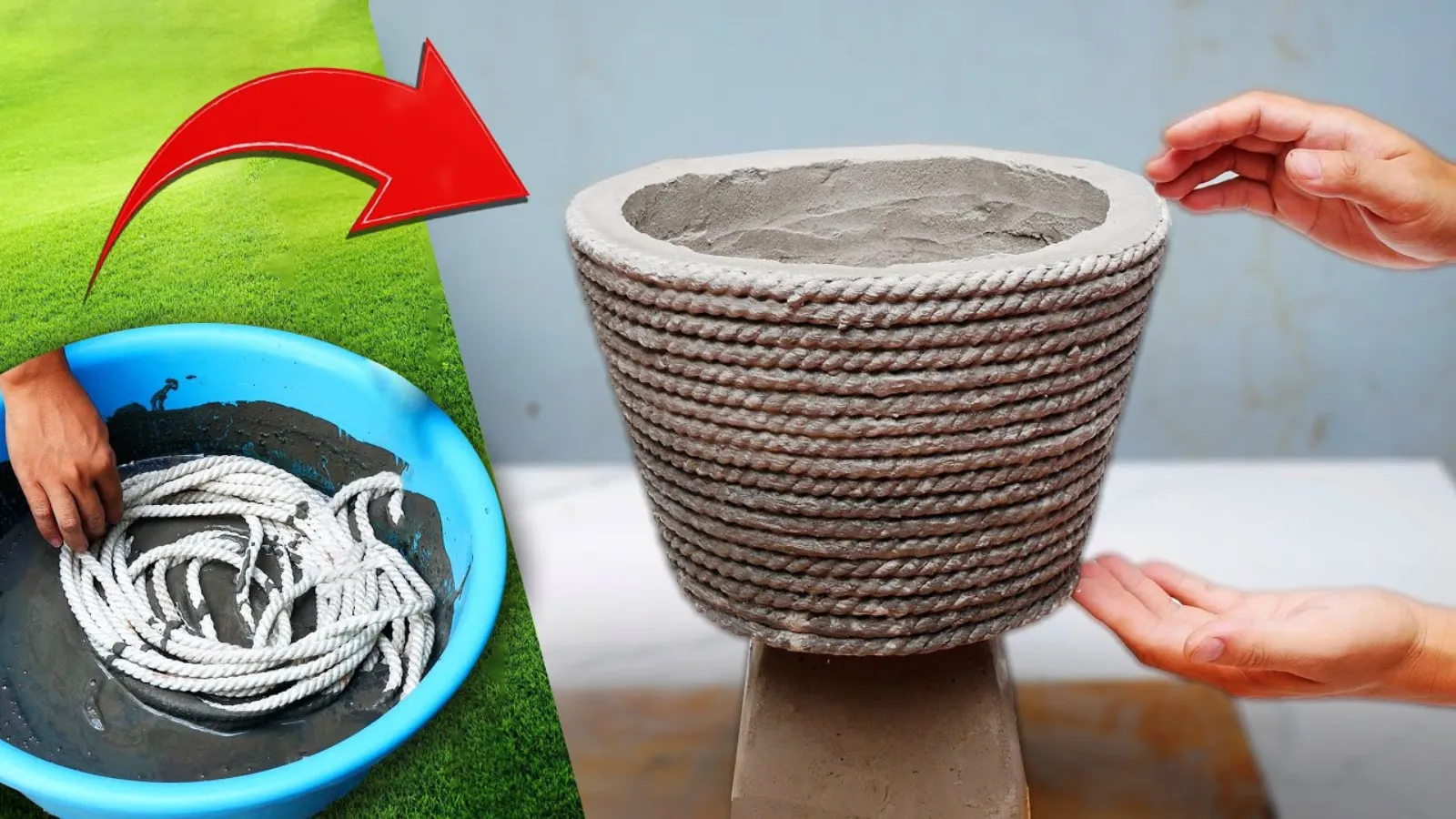 Concrete Planter Ideas DIY