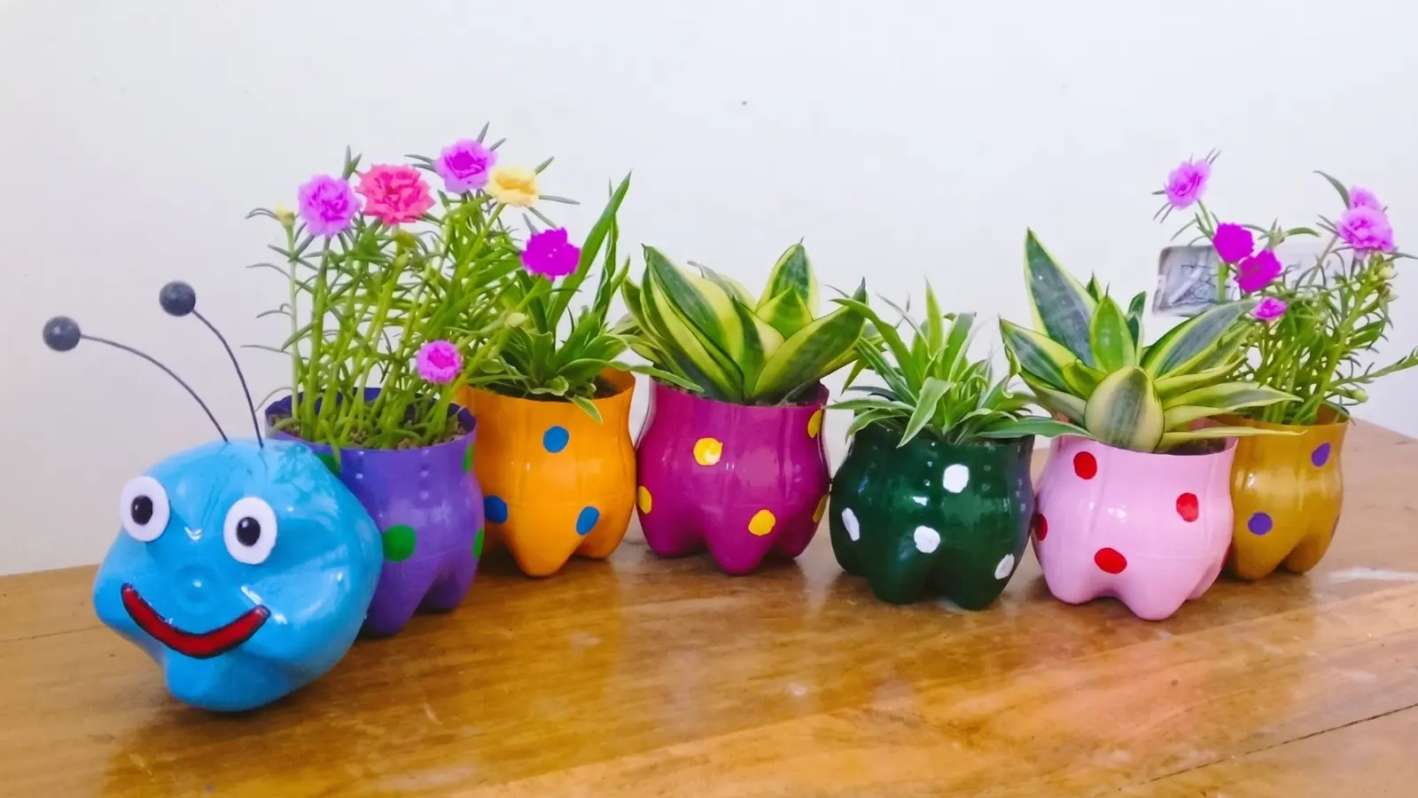 DIY Planter From Waste Materials