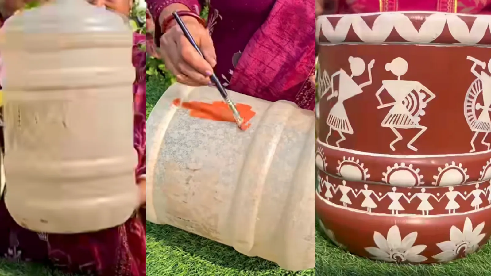 Waste Plastic Container Upcycling